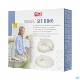 SisselSitringOvaalMetHoesWit