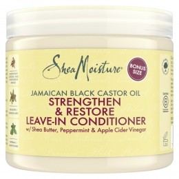 12xSheaMoistureJamaicanBlackStrengthenRestoreLeave-InConditioner431ml