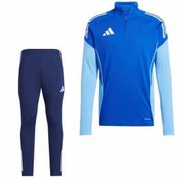adidasTiro25CompetitionTrainingspak14-ZipKidsBlauwLichtblauwDonkerblauw