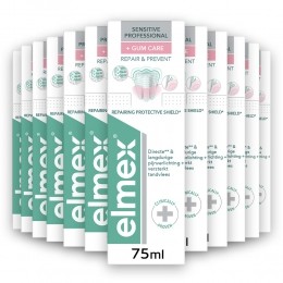 12xElmexTandpastaSensitiveProfessionalGumCare75ml
