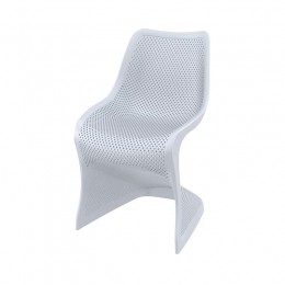 TuinstoelBloomZilvergrijskunststof