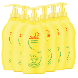 Zwitsal-Shampoo-6x400ml-Voordeelverpakking