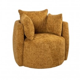 FauteuilRubyokergeelchenillestof