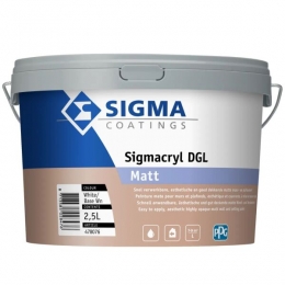SigmacrylDGLMatt-OpKleurGemengd-25L