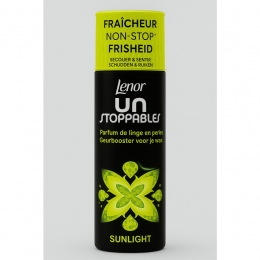 6xLenorUnstoppablesGeurboosterSunlight24Wasbeurten290gram