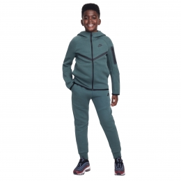 NikeTechFleeceSportswearTrainingspakKidsDonkergroenZwart