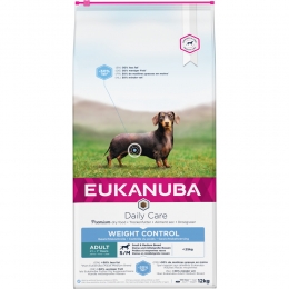 EukanubaDailyCareWeightControlSmallHondenvoer12kg