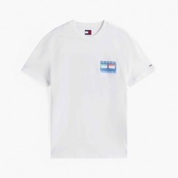T-shirtKorteMouwTommyJeansTJMREGDNAFLAGPLAYTE