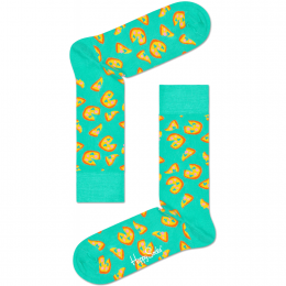 HappySocksPizzaSokkenTurquoise