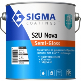 SigmaS2UNovaSemi-Gloss-OpKleurGemengd-25L