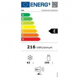 AEGTSC6N181ESInbouwkoel-vriescombinatie