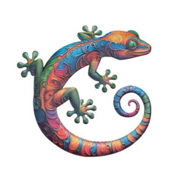 Wanddecoratiegecko42x40cm-Annascollection