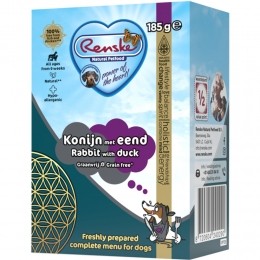 RenskeVersGraanvrijTetraHondenvoerNatKonijnmetEend185gr