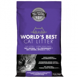 WorldsBestCatLitterKattenbakvullingLavender635kg