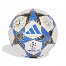 adidasUEFAChampionsLeagueMiniVoetbalMaat12025-2026WitBlauwGoud