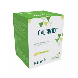 Calcivid500mg400ieLemonChew168