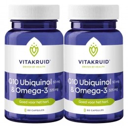 GratisVerzending2xVitakruidQ10UbiquinolOmega360capsules