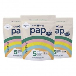3xPureGoatBioPap5Granen6mnd200gr