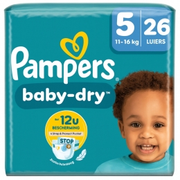 PampersBabyDryLuiersMaat511-16kg26stuks