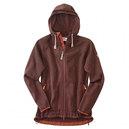 FjllrvenDamesFleecejackvikFleeceHoodieWroodMaatXS
