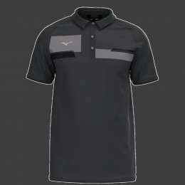 MizunoInterlockPoloZwartHerenMaatXXL