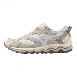 MizunoWAVEMUJINTLSportstyleschoenenMizunosnowwhitewhitepaisleypurpleDamesHerenMaat42