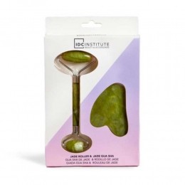 IDCInstituteJadeKwartsMassagerollerJadeGuaShaSteen1set