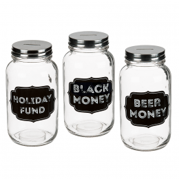 GlazenSpaarpotMetOpdruk