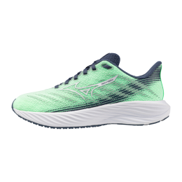 MizunoENERZYRIDERJRHardloopschoenenNeoMintWitVintageIndigoJuniorMaat34