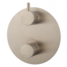 BWSAfbouwdeelCemalDoucheThermostaat2-WegRondRVS