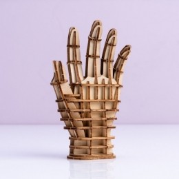 3Dpuzzelvanhout-Hand