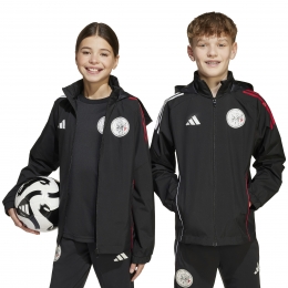 adidasAjaxAll-WeatherJack2025-2026KidsZwartWitRood
