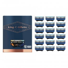 6xKingCGilletteScheermesjes3stuks