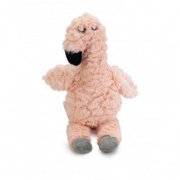 BeezteesPuppyKnuffelFlamingoRoze30x21x5cm