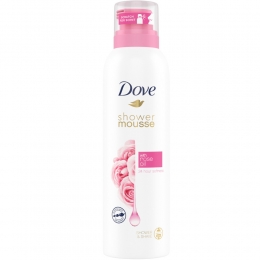 DoveShowerFoamRoseOil200ml