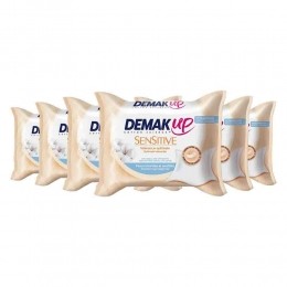 6xDemakUpReinigingsdoekSensitive23stuks