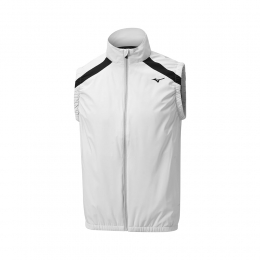 MizunoBreathThermoMoveTechGiletGrijsHerenMaatM