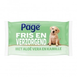 PageVochtigToiletpapierAloeVera38stuks