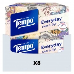 8xTempoXXLLightBox4-laagsTissues140stuks