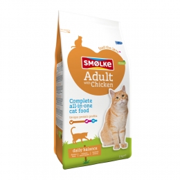 SmolkeKattenvoerAdultKip2kg