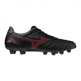MizunoMoreliaNeoIVProGrasVoetbalschoenenFGZwartRood