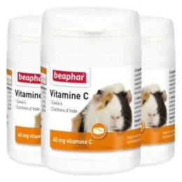 3xBeapharVitamineCTablettenCavia180stuks