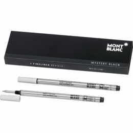 Montblancvullingvoordefinelinerkleurmysteryblackschrijfdiktemedium