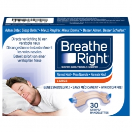 BreatheRightNeusstripsNormaleHuid30stuks