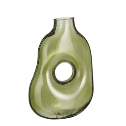 MicaDecorationsJayVaas-L185xB105xH25cm-Glas-Lichtgroen