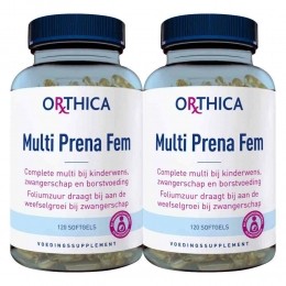 GratisVerzending2xOrthicaMultiPrenaFem120softgels