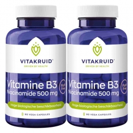 GratisVerzending2xVitakruidB3Niacinamide500mg90capsules