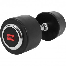 Dumbell-VasteHalter-GietijzermetRubbercoating-175kg-GorillaSports