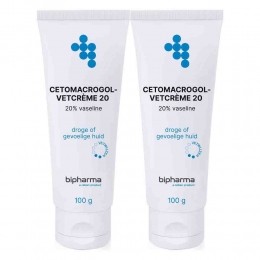 2xBipharmaCetomacrogol-vetcreme20100gr