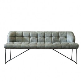 Bronx71EetkamerbankAbelolijfgroenmicrovezel155cm